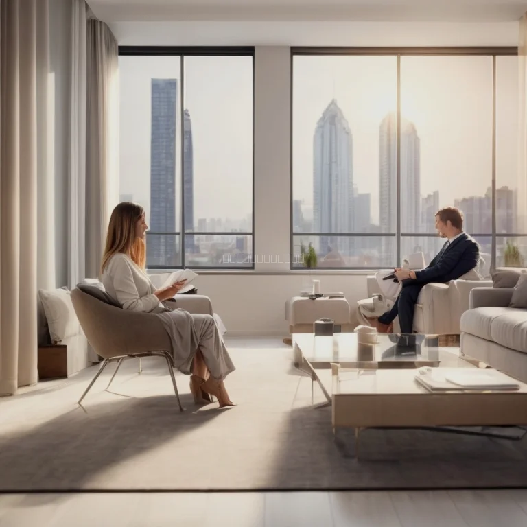 Luxuswohnung mit Skylineblick